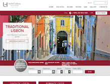 Tablet Screenshot of hotellisboa.com.pt